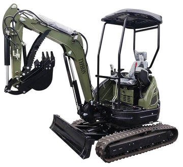 TYPHON TERROR XXV 2.5 Ton Mini Excavator KUBOTA Diesel Engine